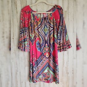 BOHO style Yahada loose fitting dress